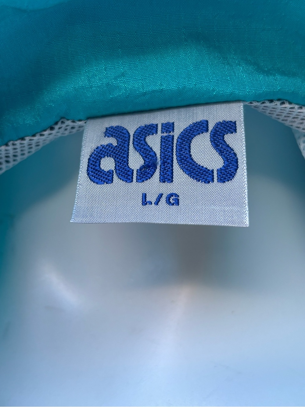 🌟 Vintage 90s ASICS Windbreaker Track Suit – New With Tag – Size Large 🌟 - Picture 7 of 15